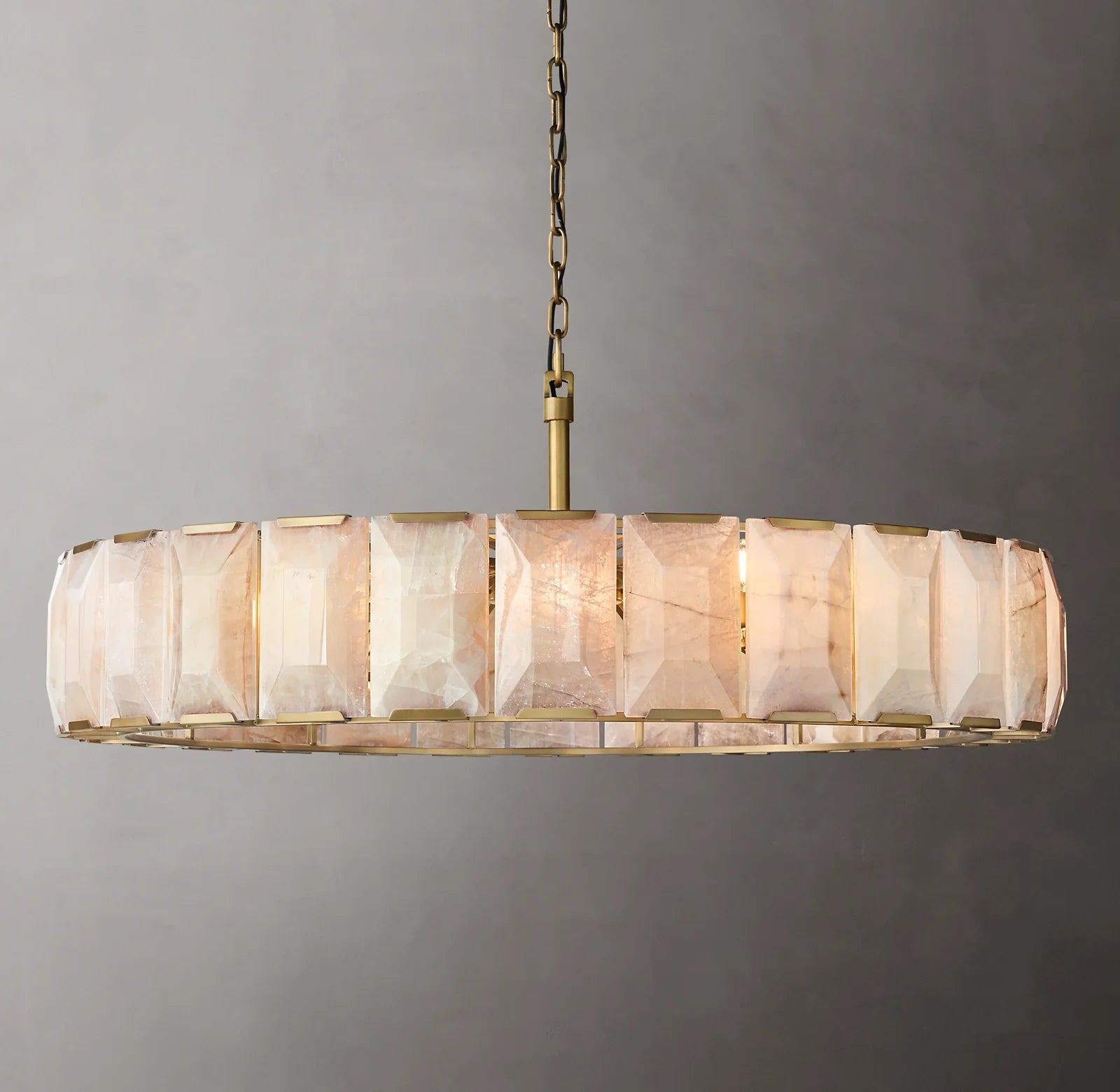 Alabaster Round Chandelier – Harlow