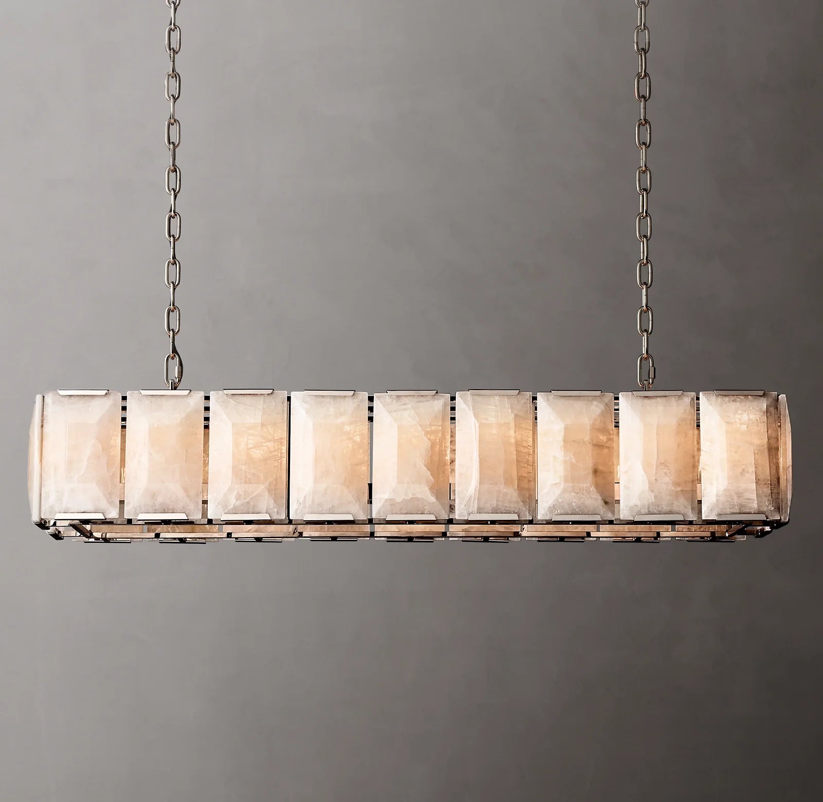 Alabaster Rectangular Chandelier – Harlow