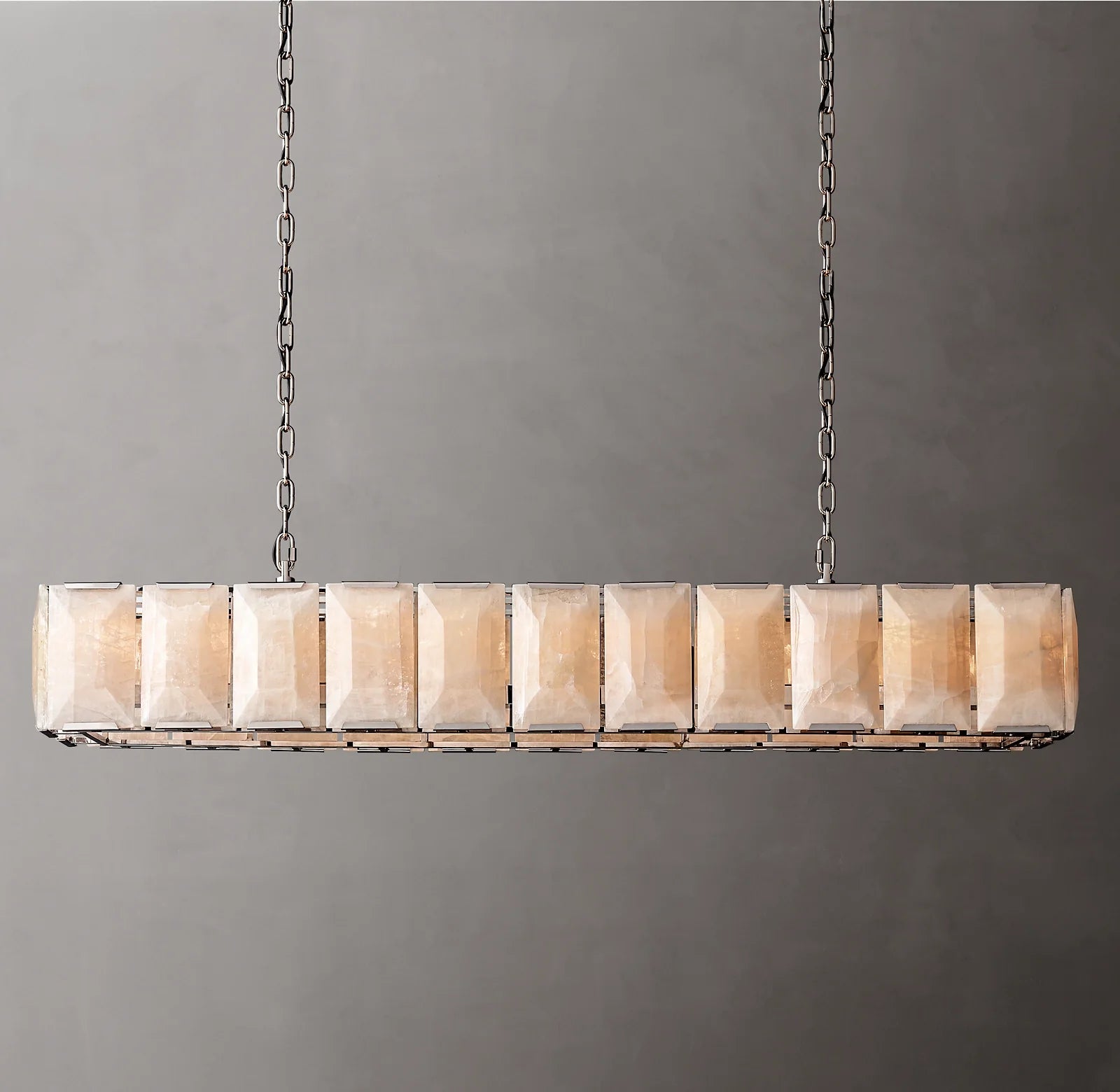 Alabaster Rectangular Chandelier – Harlow