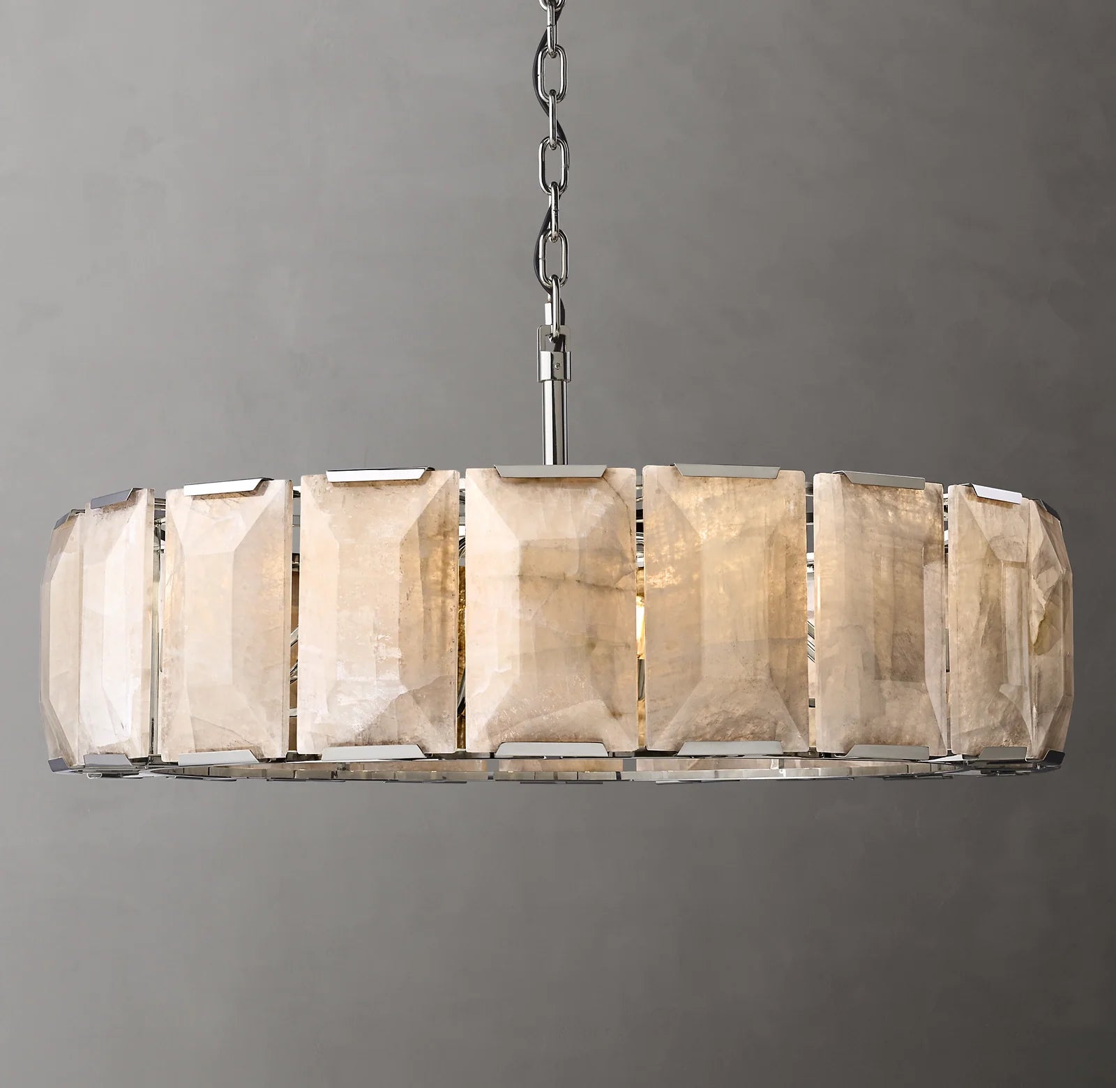 Alabaster Round Chandelier – Harlow