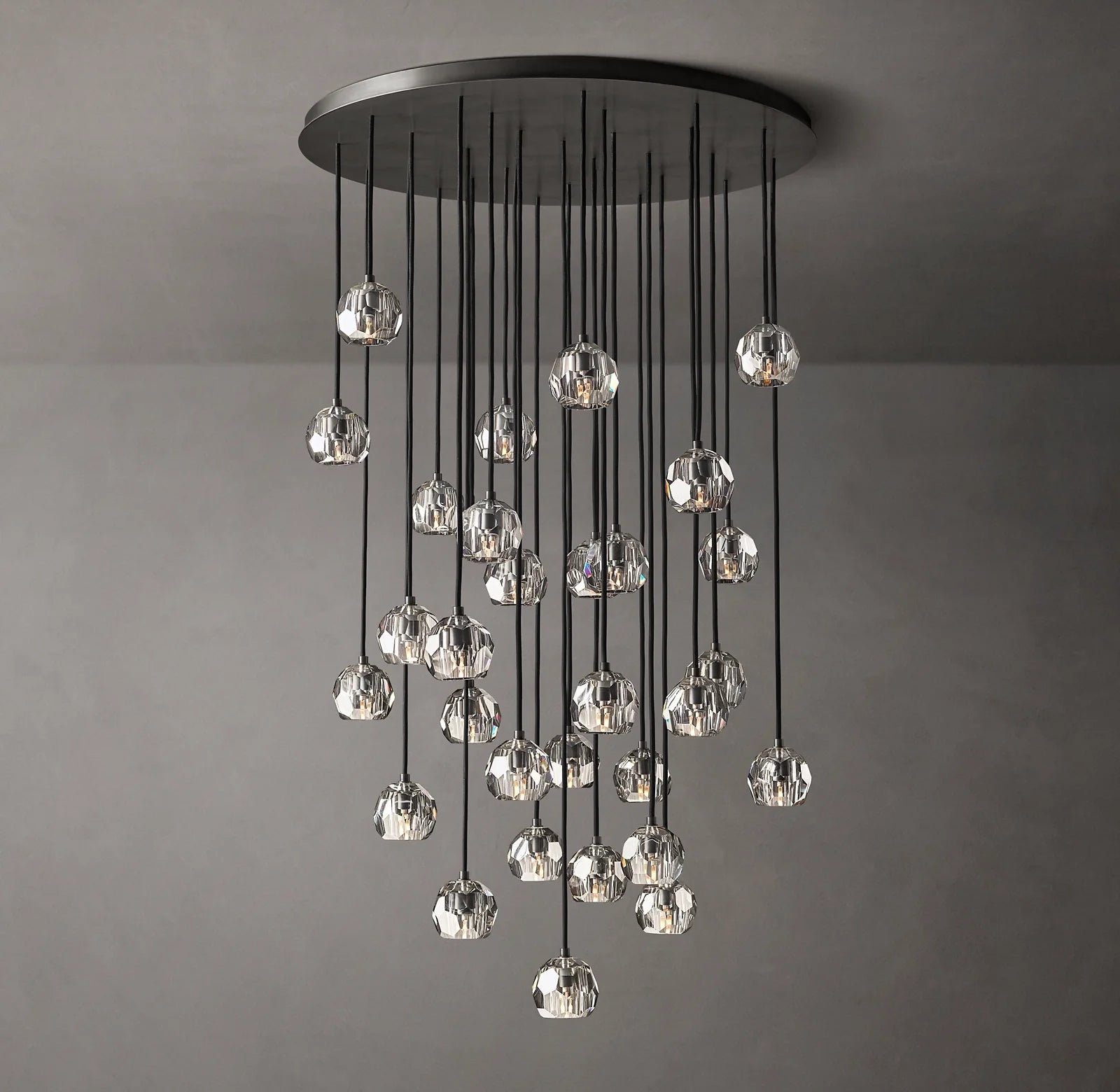 Crystal Cluster Chandelier – Boule