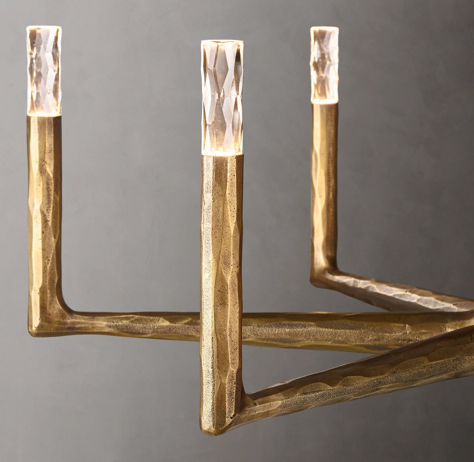Forged Candlestick Chandelier - Thaddeus