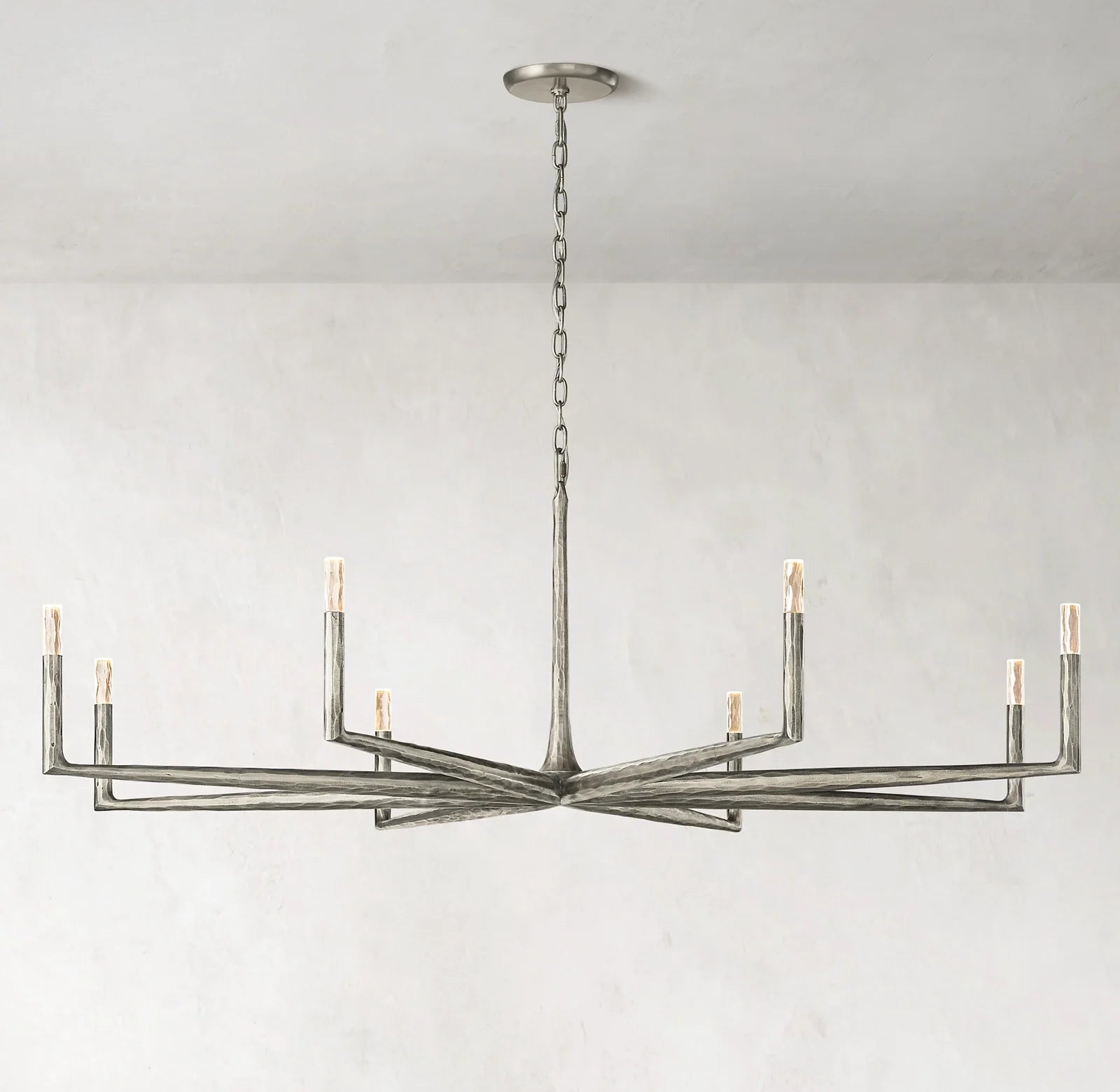 Forged Candlestick Chandelier - Thaddeus