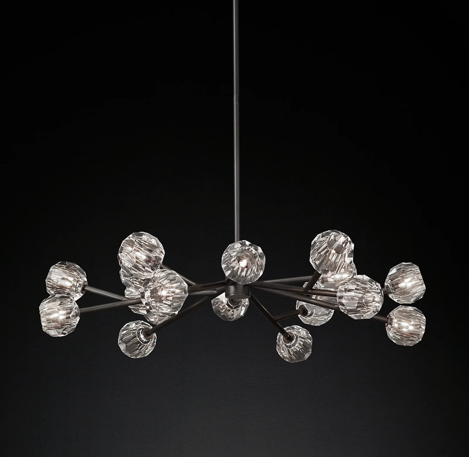 Crystal Arm Chandelier – Boule