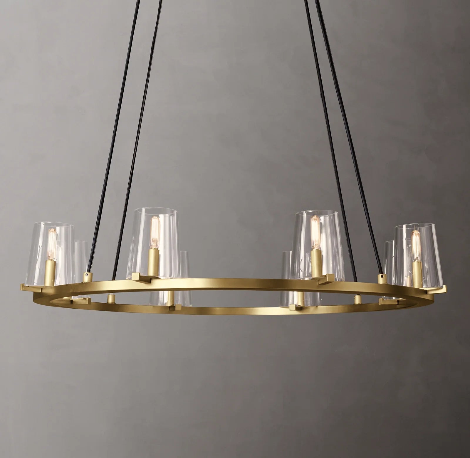 Hurricane Candle Ring Chandelier - Pauillac