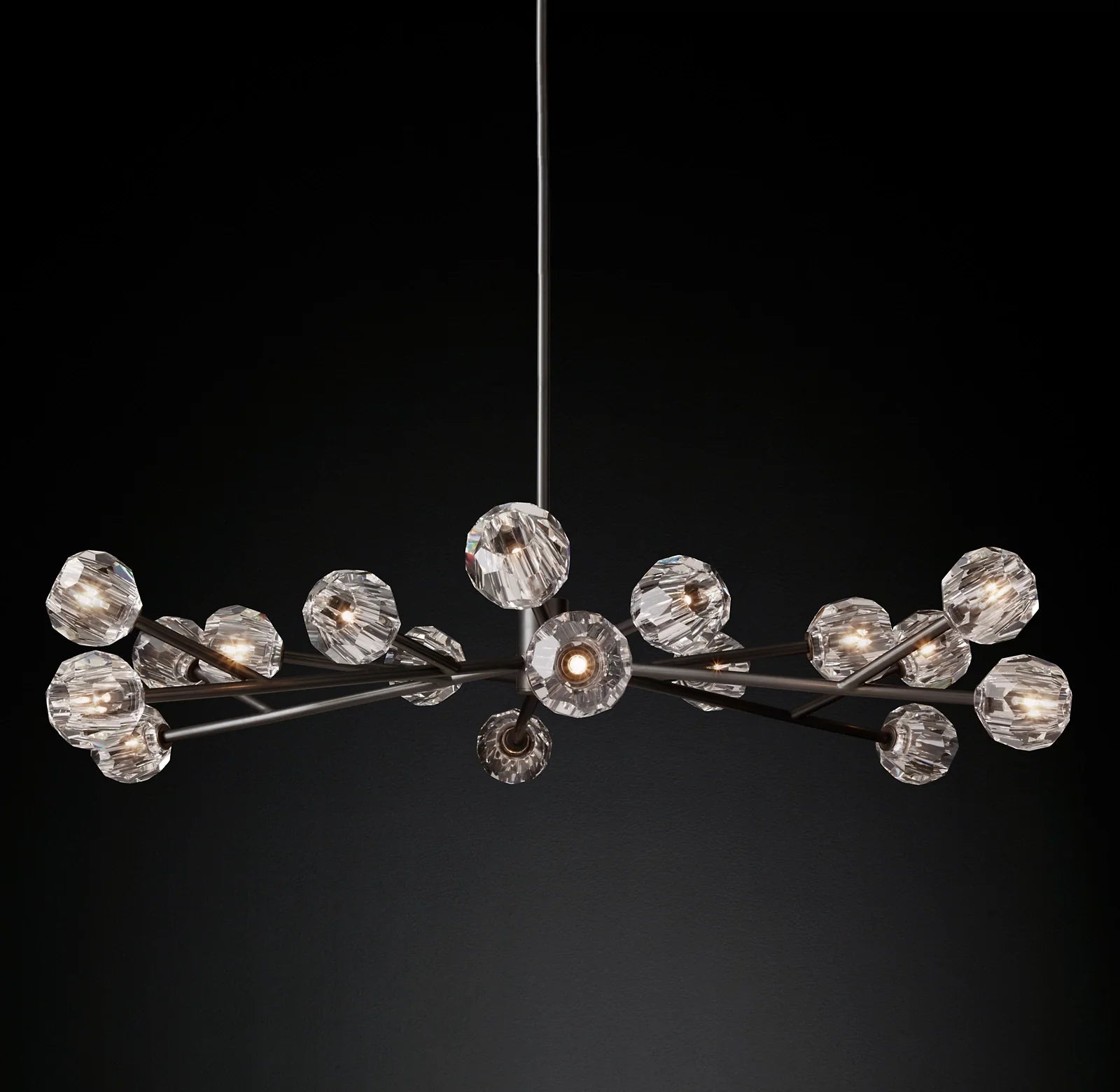 Crystal Arm Chandelier – Boule
