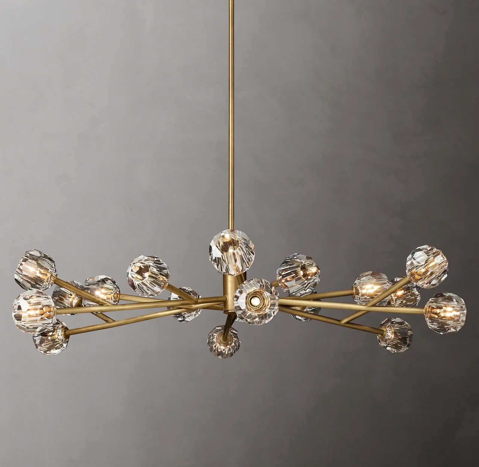 Crystal Arm Chandelier – Boule
