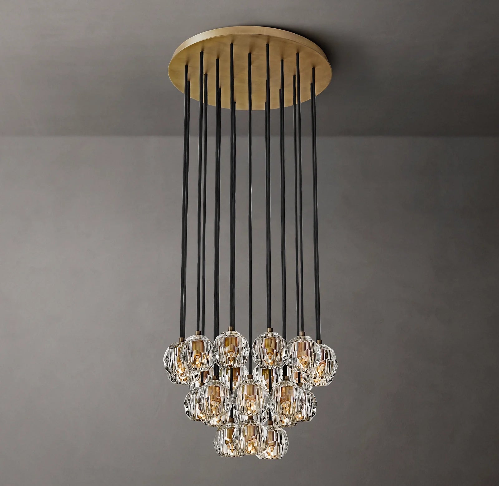 Crystal Cluster Chandelier – Boule