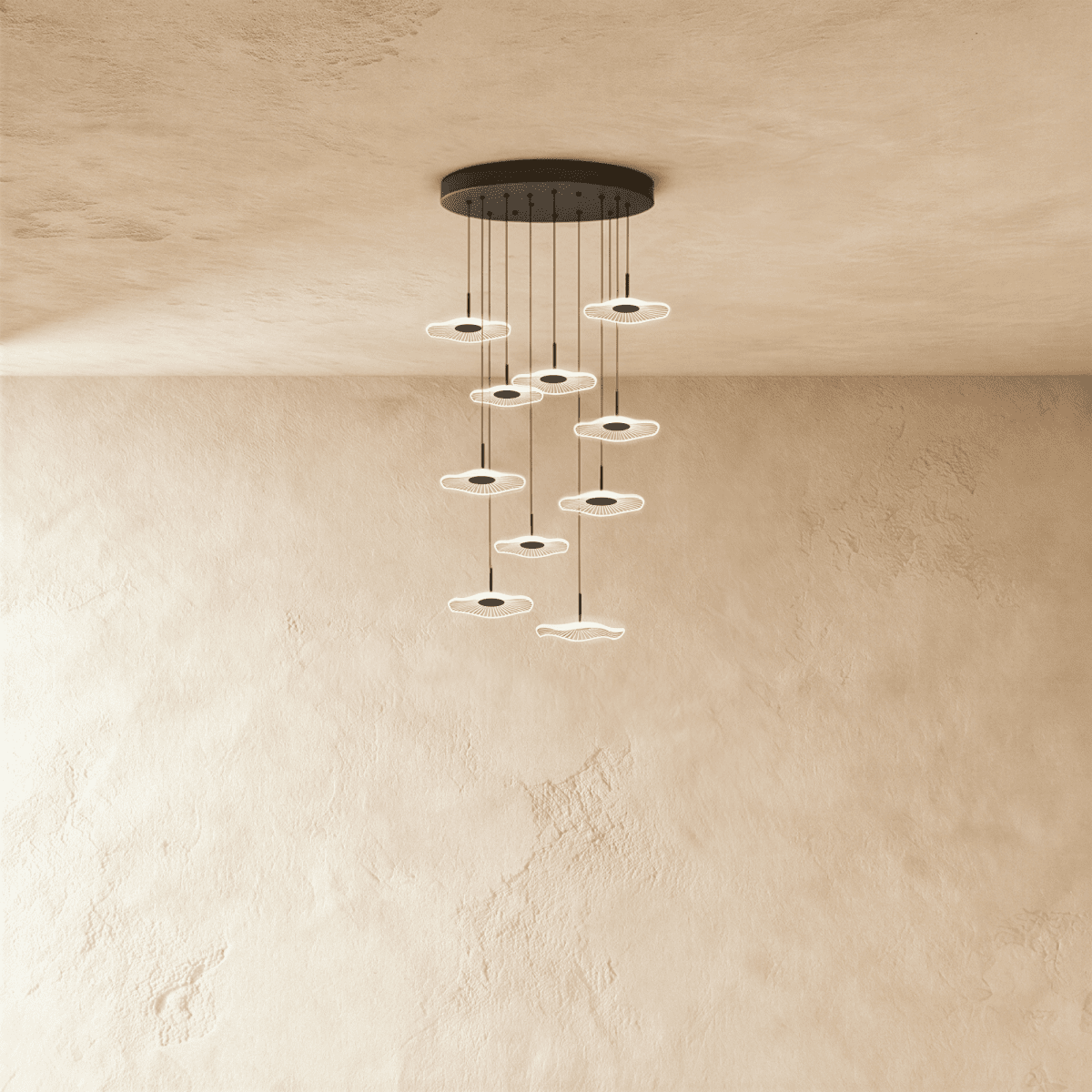 Rotasu Staircase Chandelier 