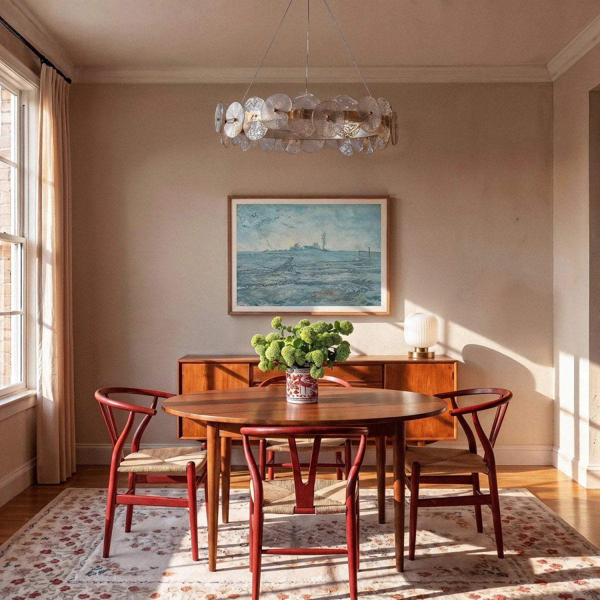 Halo Glass Chandelier