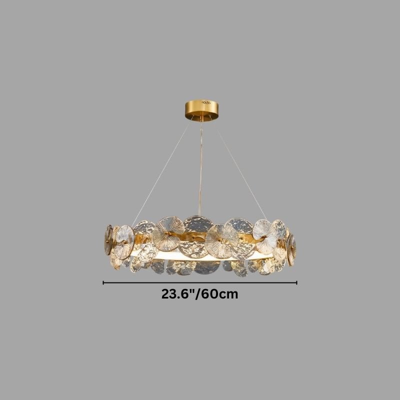 Halo Glass Chandelier
